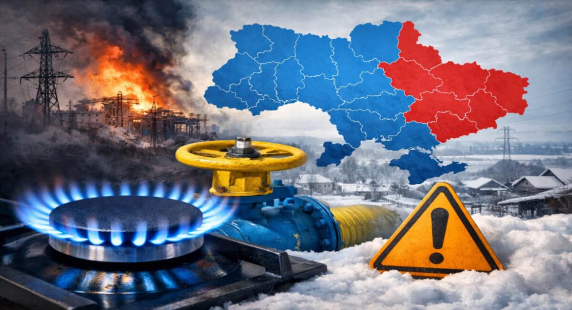 Чи буде газ в Україні взимку 2026: що з газопостачанням після обстрілів і які області під ризиком