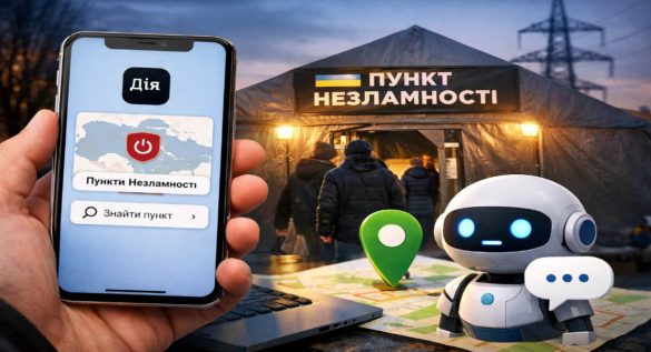 Як знайти пункт незламності за хвилину: інструкція через «Дію» та чатботи