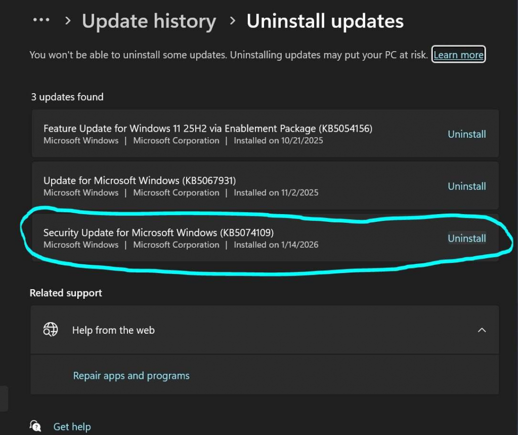 Чому після оновлення Windows 11 падає FPS і з’являються мікрофризи — що перевірити в першу чергу