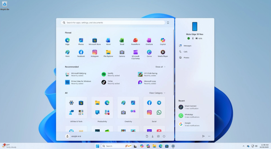 Нове меню «Пуск» у Windows 11: що змінилося, як вимкнути «Рекомендовані» і що зникне разом із ними