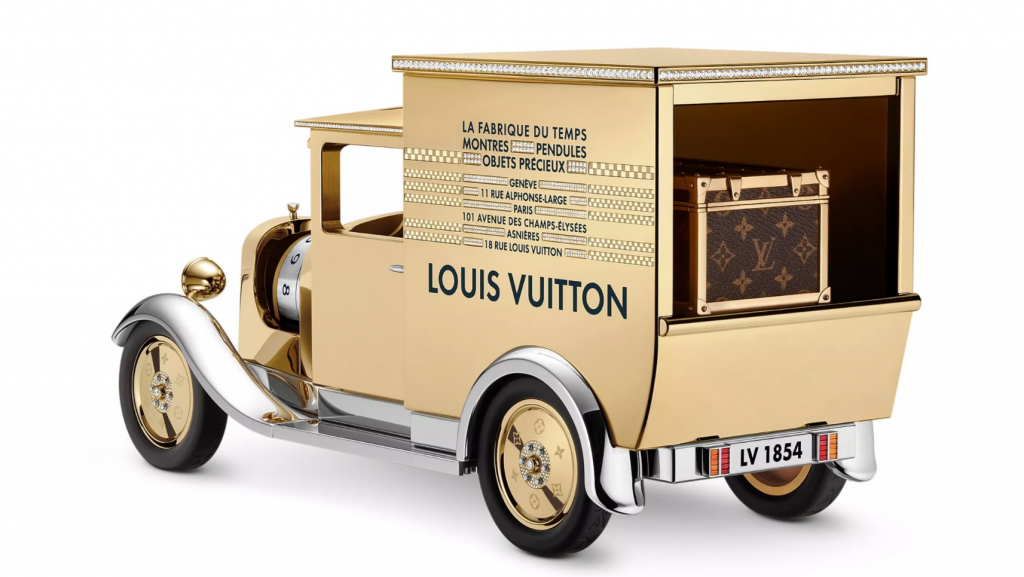 Louis Vuitton випустив настільний годинник-вантажівку за 650 000 €: що в ньому такого і чому про нього говорять