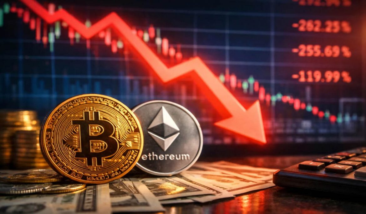 Курс біткоїна різко просів: $70 000 поруч — що тепер може бути далі з BTC та Ethereum