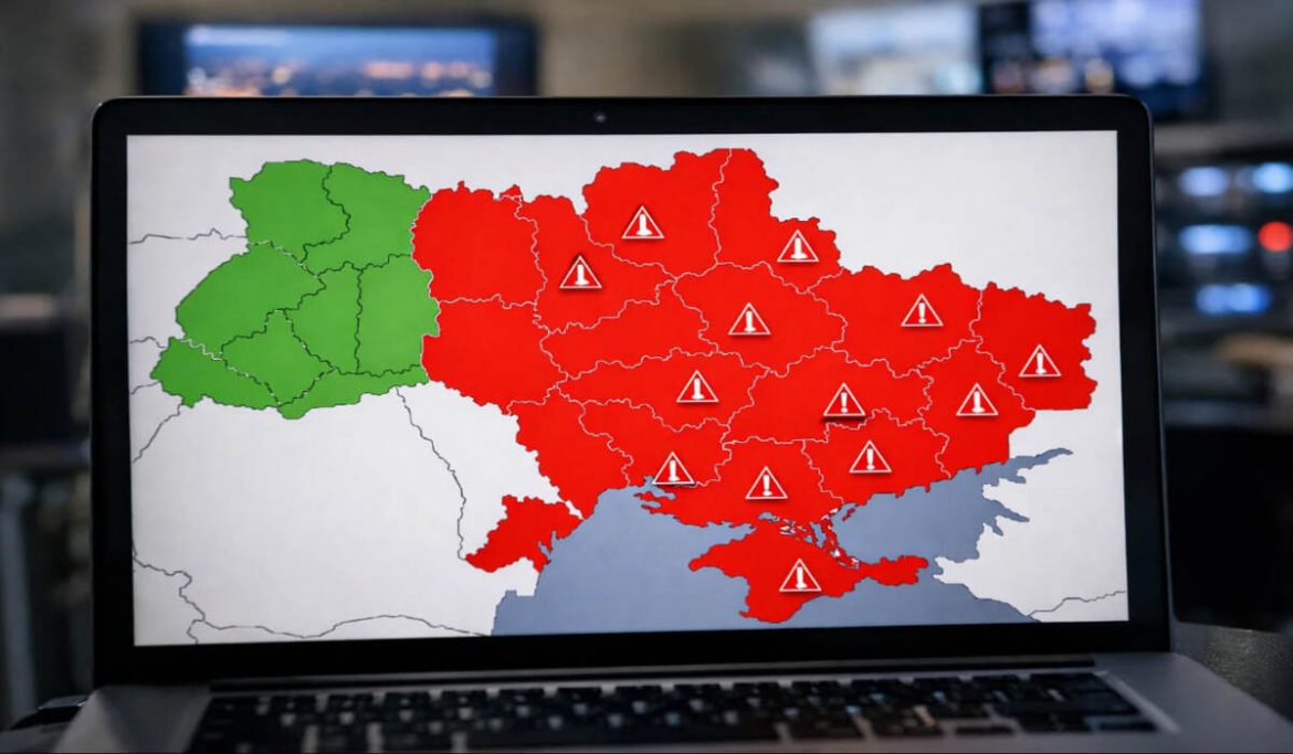 Карта повітряних тривог України зараз: де оголошено тривогу в реальному часі