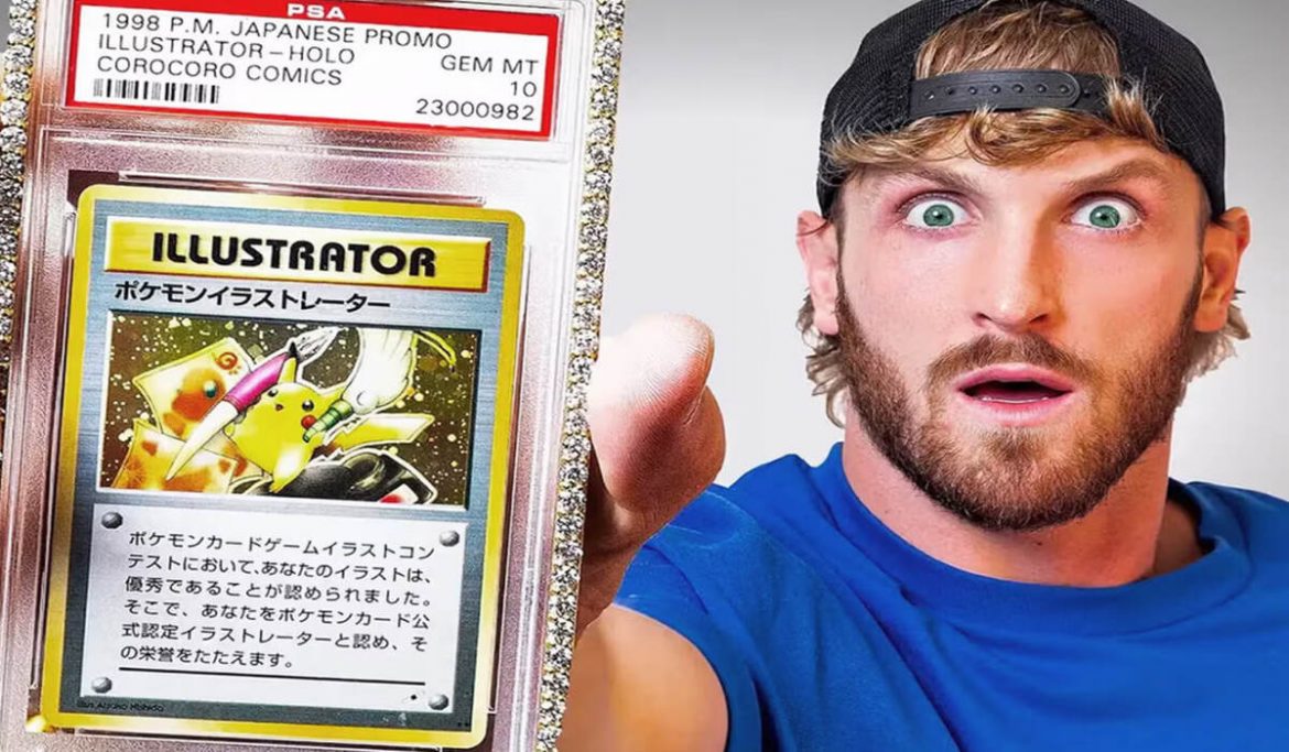 Логан Пол продав картку Pokémon Pikachu Illustrator за $16 492 000: кому дістався «святий Грааль» колекціонерів