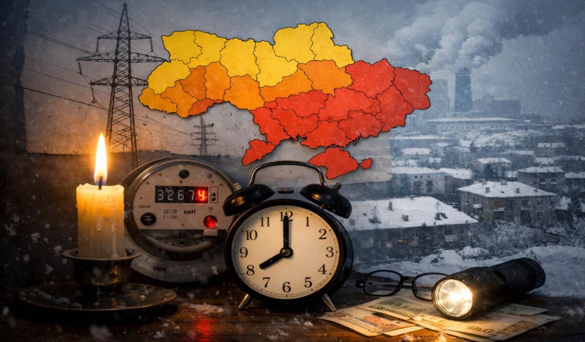 Графік відключення світла на 16 лютого: де діють погодинні відключення і чому знову зросло споживання