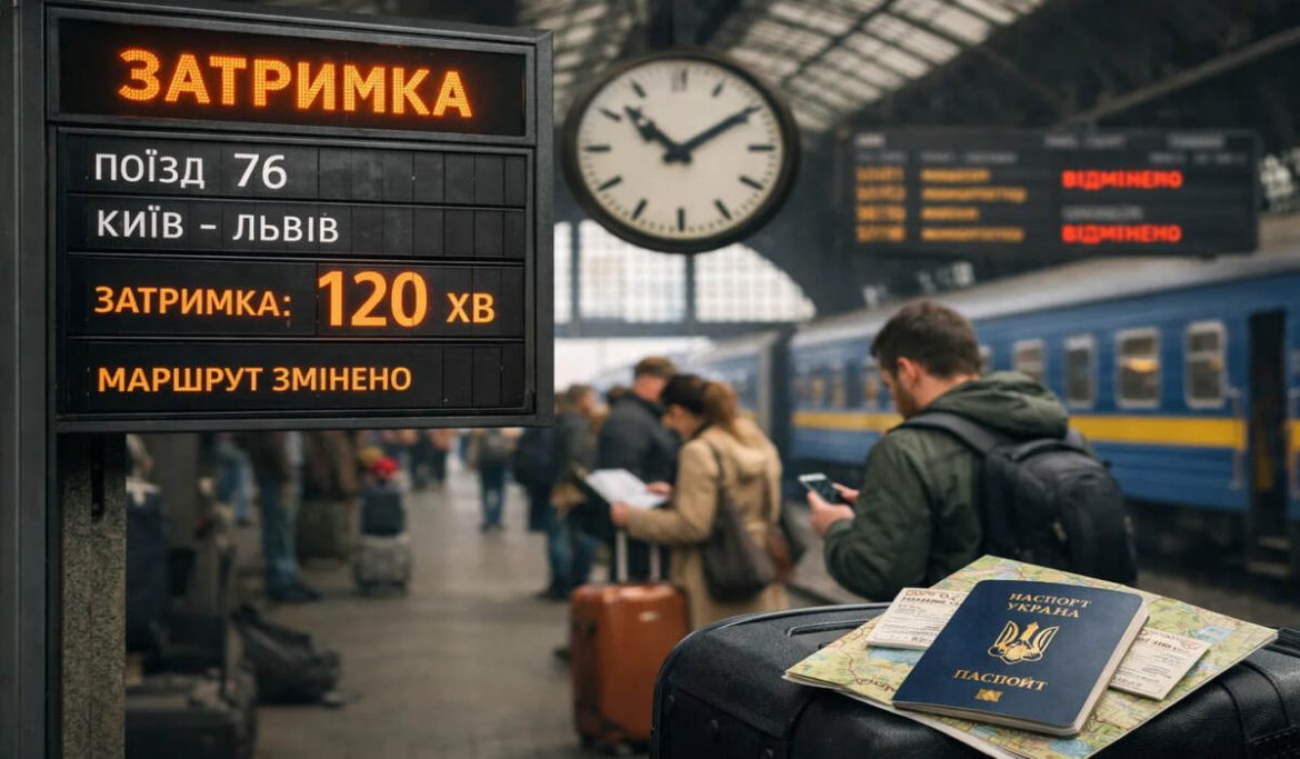 Затримки поїздів УЗ: як перевірити статус поїзда онлайн і що робити, якщо маршрут змінили