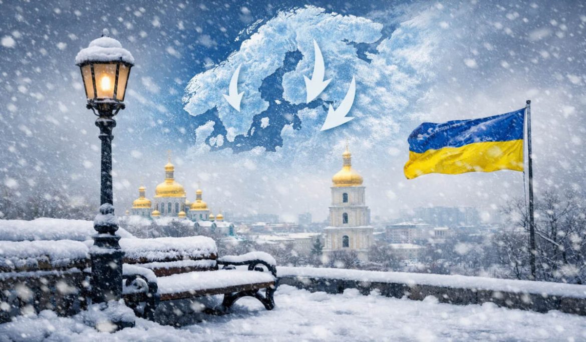 Сніг 20 лютого і різке похолодання на вихідних: в Україну заходить антициклон зі Скандинавії