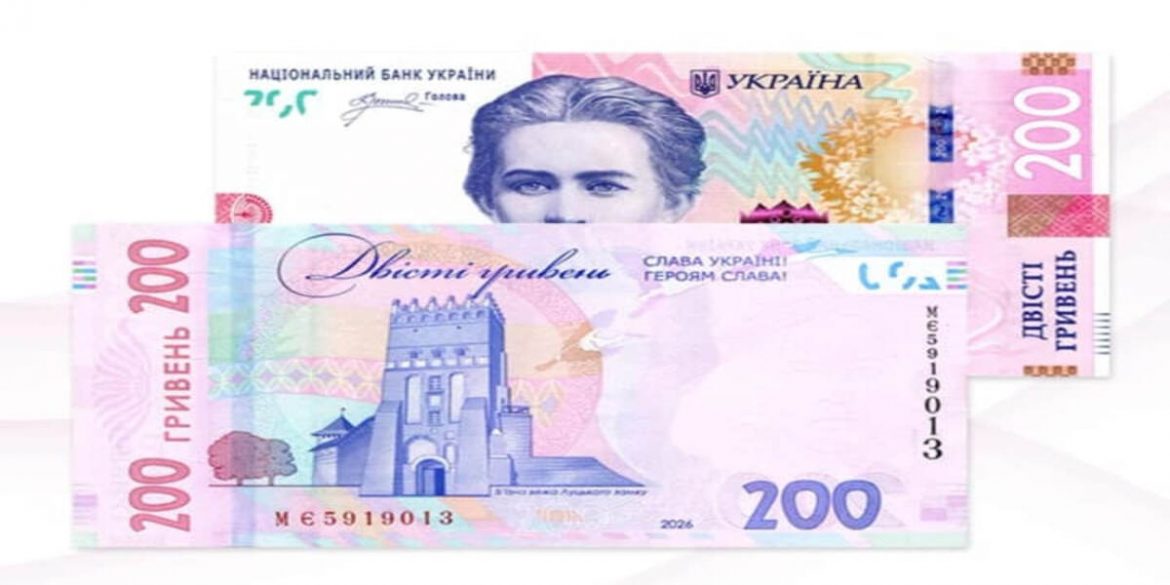 Нові 200 гривень від НБУ з 25 лютого 2026: що зміниться на купюрі та де вони з’являться першими