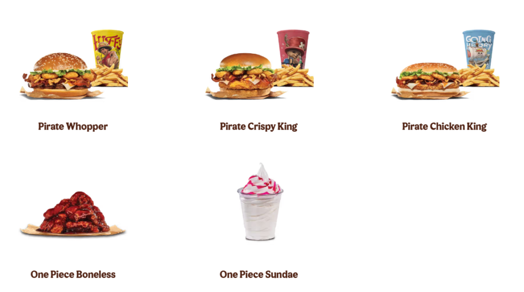 Burger King x One Piece: чи з’явиться в Україні гучна колаборація зі стаканами Луффі та Чоппера