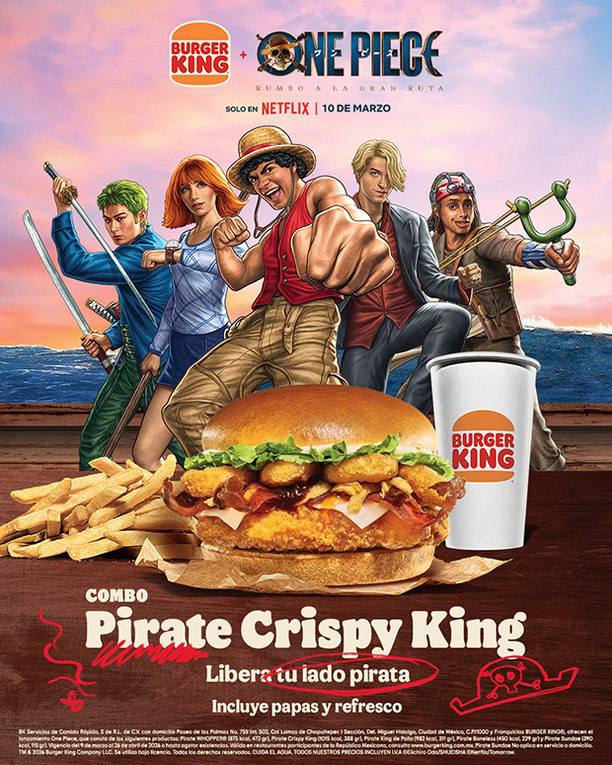 Burger King x One Piece: чи з’явиться в Україні гучна колаборація зі стаканами Луффі та Чоппера