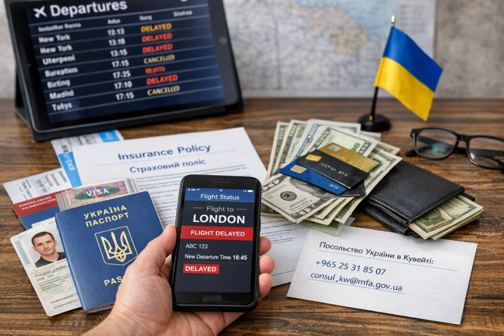 Як українцям виїхати з Кувейту та повернутися в Україну у 2026 році: контакти, алгоритм, резервні маршрути