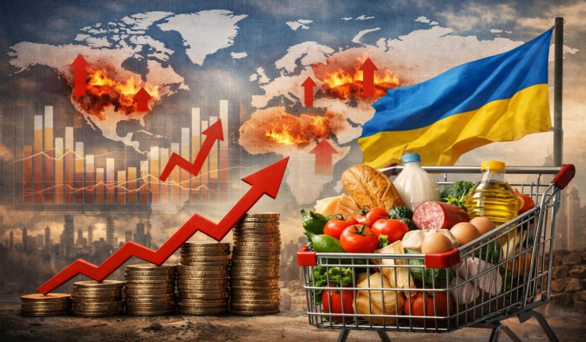 Продуктова інфляція 2026: де у світі ціни на продукти злетять найсильніше і що з Україною