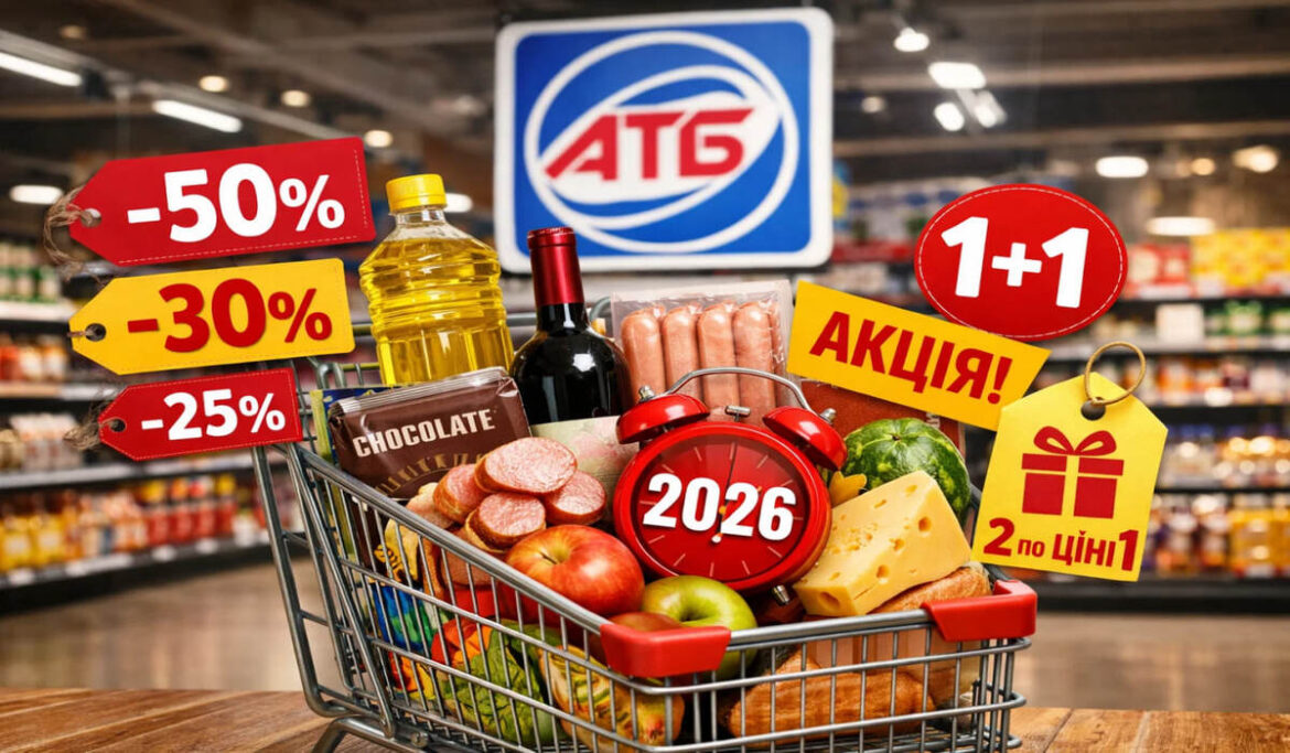 Акції в АТБ з 11 по 17 березня 2026 року: що вигідно купити цього тижня та які ціни зараз