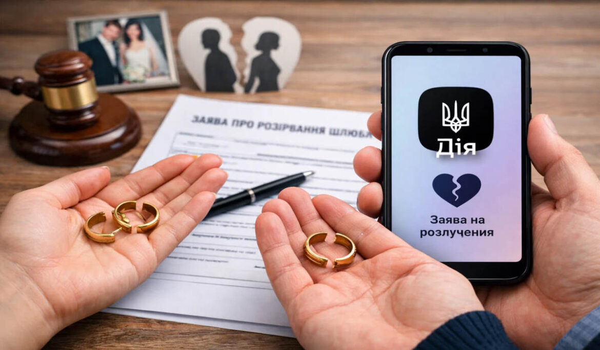 Розлучення через «Дію» вже на підході: хто зможе скористатися новою послугою та коли стартує бета-тест