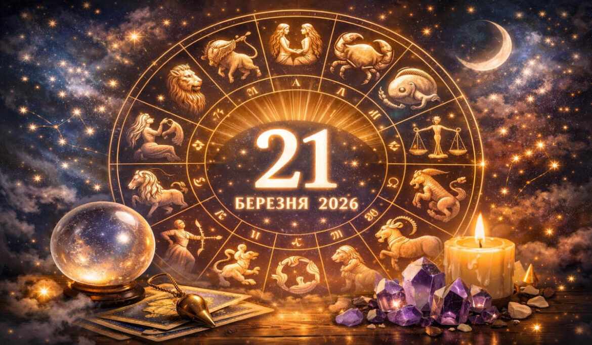 Гороскоп на 21 березня 2026 року для всіх знаків зодіаку: що чекає кожного сьогодні