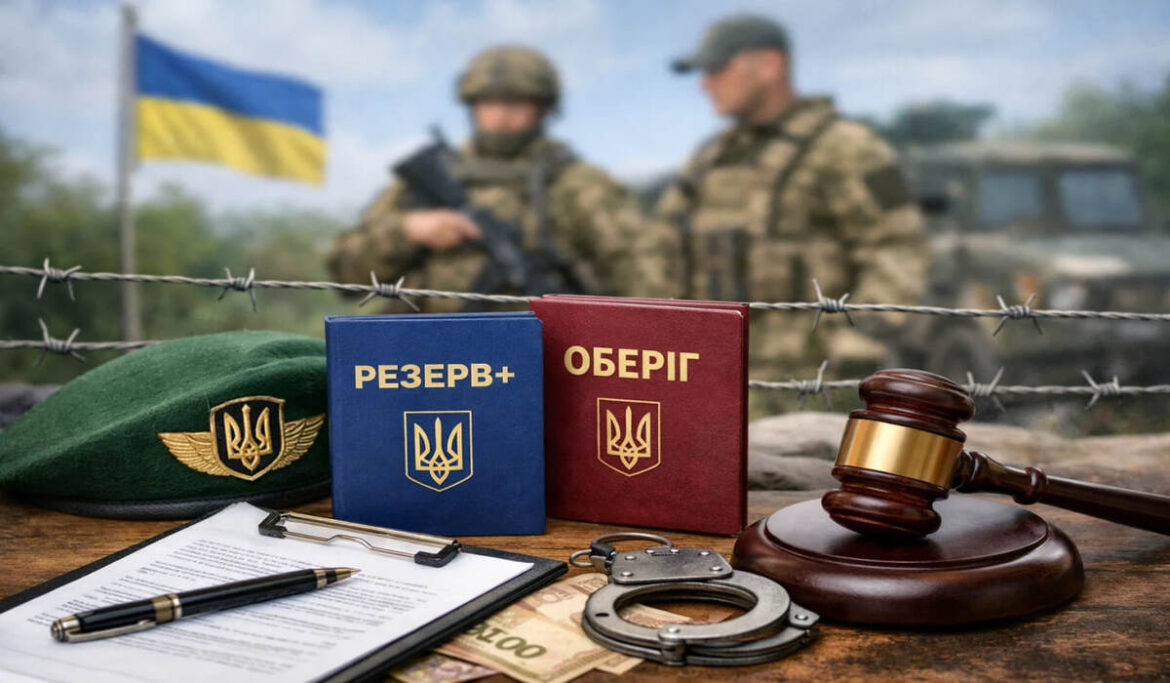 Нові правила ТЦК у 2026 році: як тепер працюють Резерв+, QR-код і система «Оберіг»