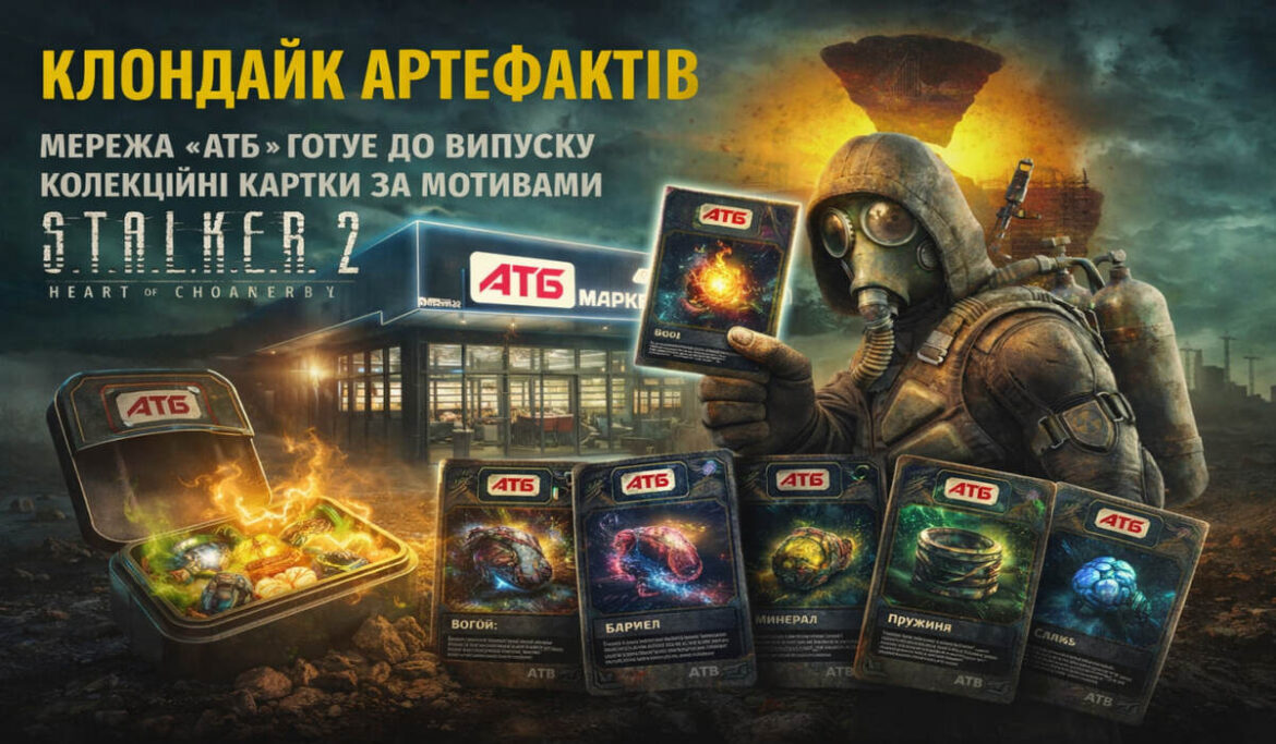 АТБ готує колекційні картки за мотивами S.T.A.L.K.E.R. 2: коли стартує колаборація та що відомо