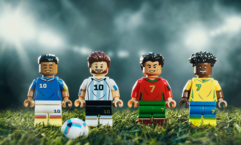 Нові LEGO фігурки футболістів 2026: ціна, де купити набори з Мессі, Роналду, Мбаппе та Вінісіусом