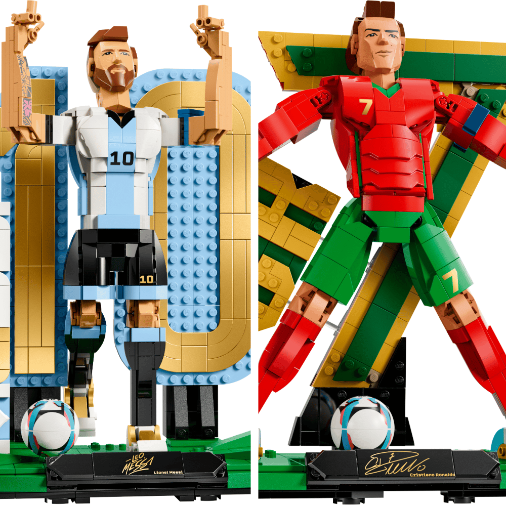 Нові LEGO фігурки футболістів 2026: ціна, де купити набори з Мессі, Роналду, Мбаппе та Вінісіусом