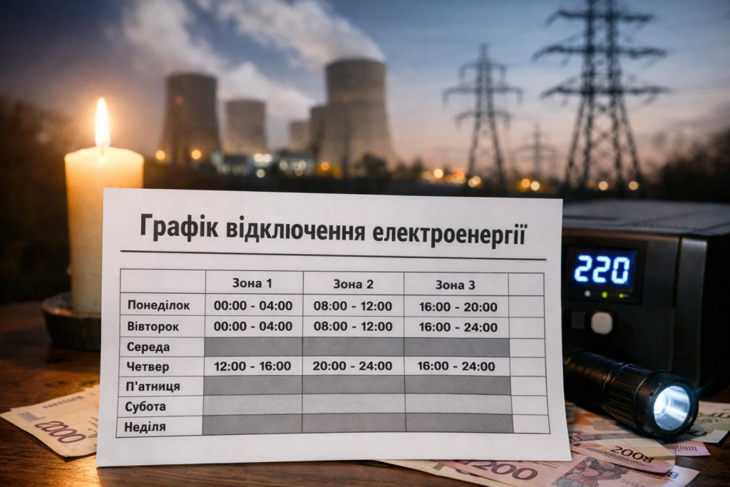 Відключення світла влітку 2026 в Україні: чи вистачить електрики у спеку та що буде з графіками