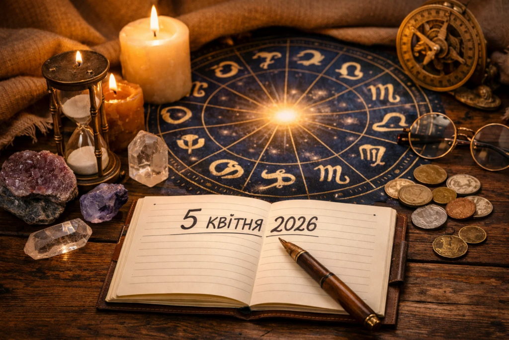 Гороскоп на 5 квітня 2026 року для всіх знаків зодіаку: кому день принесе зміни, а кому важливі рішення