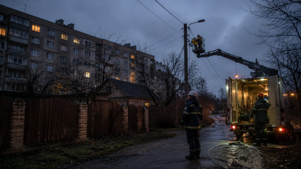 Київщина без світла 14 травня: скільки родин знеструмлено і коли чекати відновлення