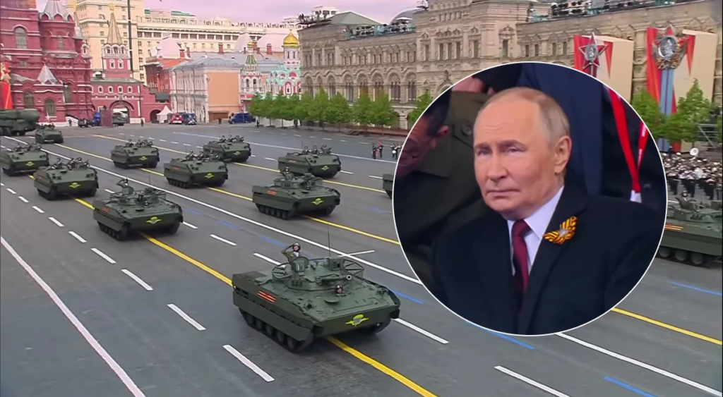Парад 9 травня у Москві буде без техніки: чому Кремль стягує ППО і натягує сітки