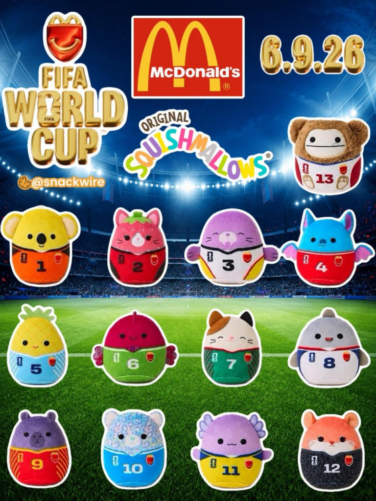 McDonald’s готує Happy Meal до ЧС-2026: які іграшки будуть, коли вийдуть і чи з’являться в Україні