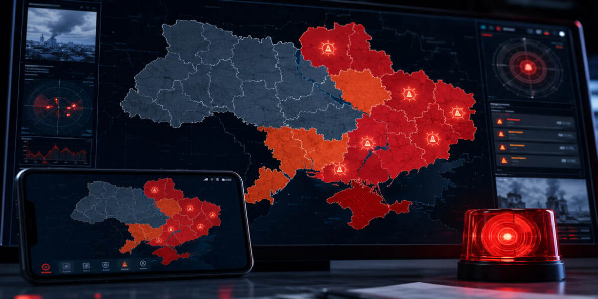 Карта повітряних тривог онлайн 13 травня: де зараз тривога в Україні
