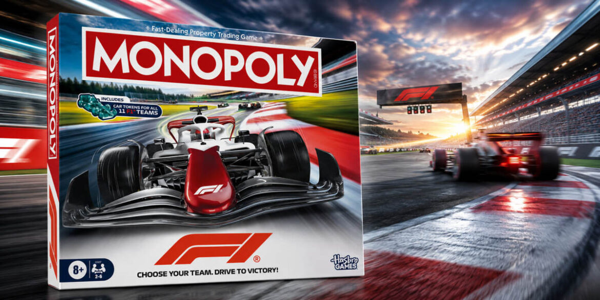 Monopoly F1 Edition від Hasbro: де купити в Україні, ціна та що відомо про гру
