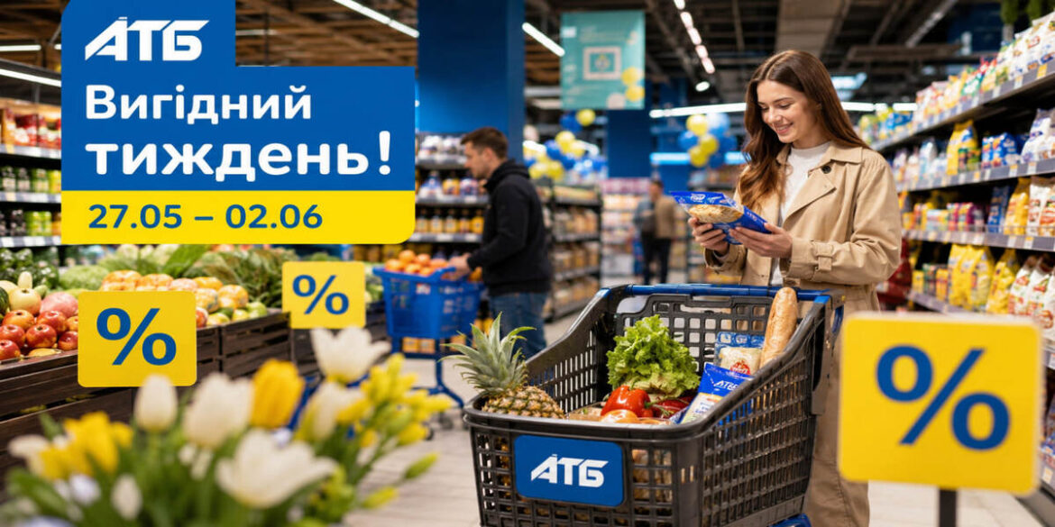 Весняні знижки в АТБ з 27 травня до 2 червня: каталог акцій, ціни та найкращі пропозиції