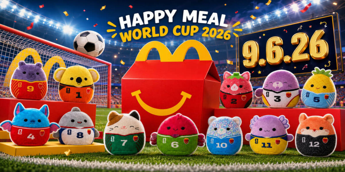 McDonald’s готує Happy Meal до ЧС-2026: які іграшки будуть, коли вийдуть і чи з’являться в Україні