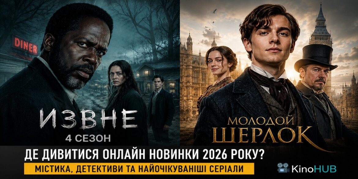 Серіали «Извне» 4 сезон і «Молодой Шерлок»: де дивитися онлайн новинки 2026 року