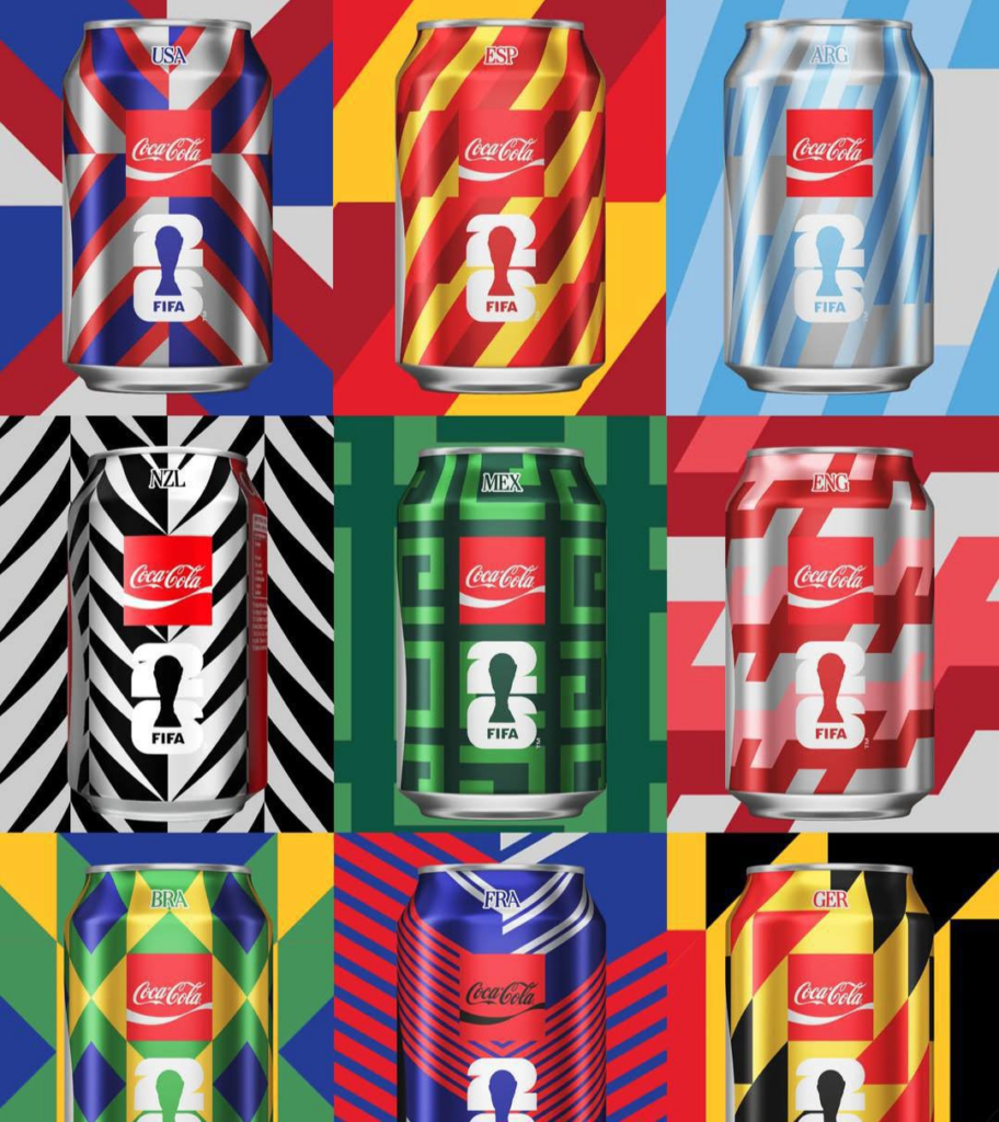 Coca-Cola випустила колекційні банки до ЧС-2026: що відомо про дизайни країн і де їх шукати