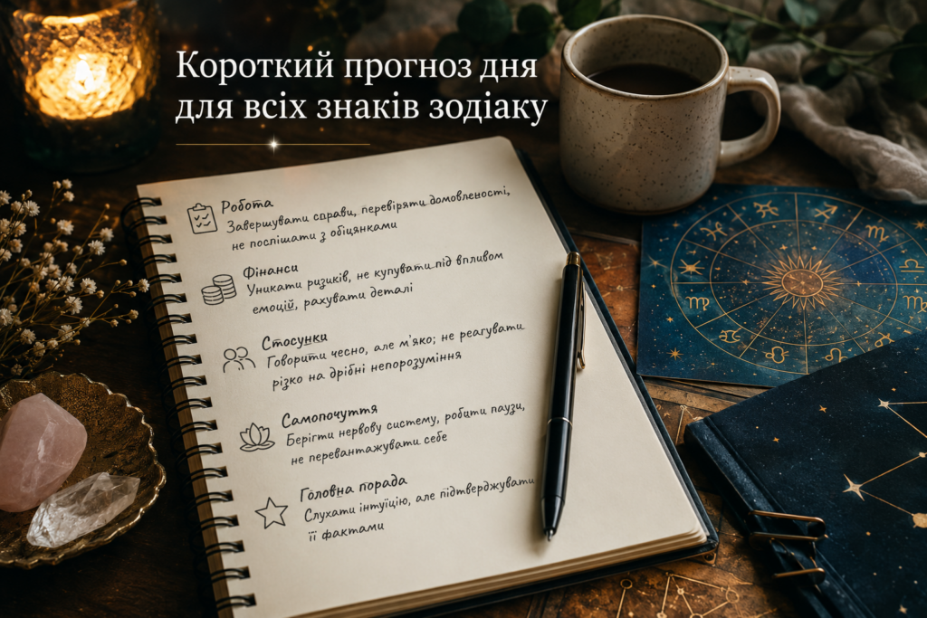 Гороскоп на 24 червня 2026 року: день чесних рішень, важливих розмов і внутрішньої рівноваги