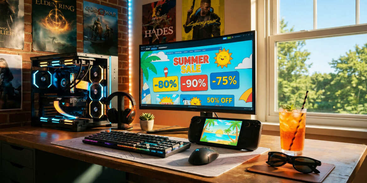 Літній розпродаж Steam 2026 стартував: дати, найкращі знижки та поради