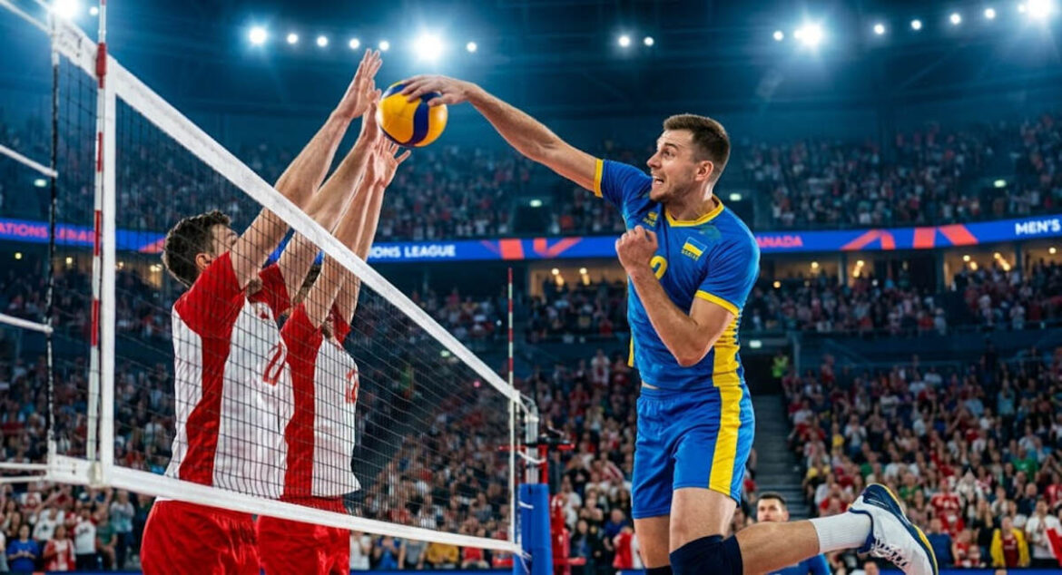 Україна — Канада волейбол 26 червня 2026: де дивитися матч Ліги націй