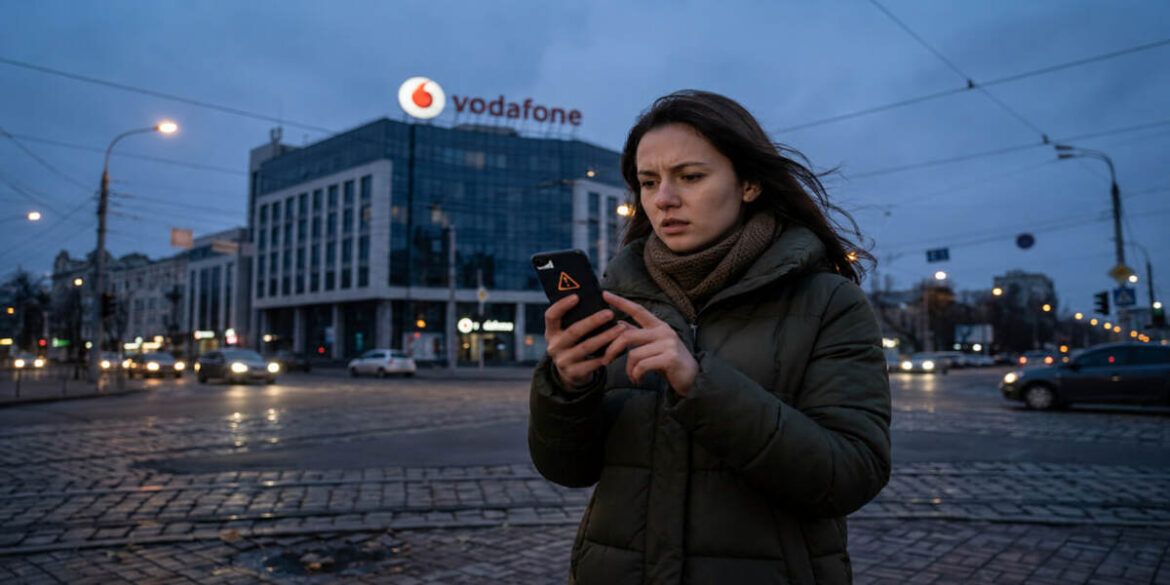 Збій Vodafone після нічної атаки: які сервіси не працюють і що робити абонентам