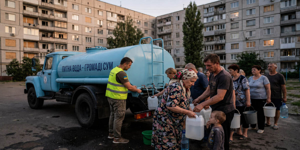 Вода в Сумах після атаки 2 липня: де набрати, як працює підвіз і коли буде подача
