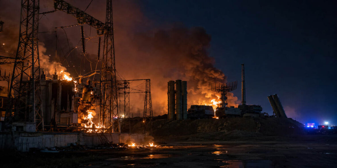 У Криму повідомляють про пожежі біля С-400 і підстанцій: що відомо після нічних вибухів