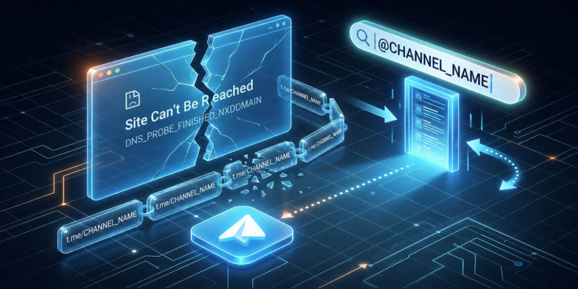 Посилання t.me не відкриваються: що сталося з Telegram і як зайти в канал