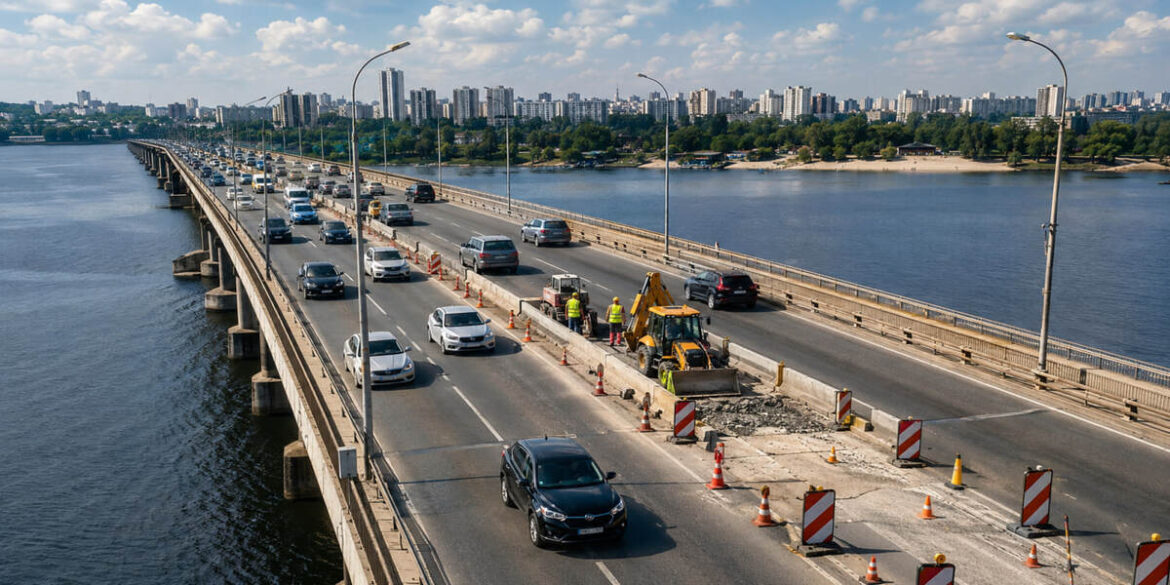 Перекриття Південного мосту 17–20 липня: як курсуватиме транспорт