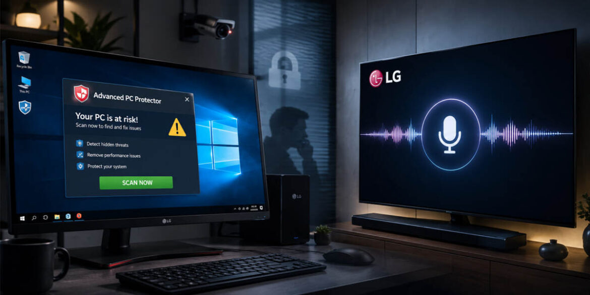 LG Monitor App Installer встановився сам: що це за програма і як прибрати рекламу McAfee