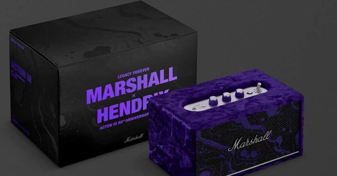 Marshall Acton III Hendrix Edition: ціна та характеристики ювілейної колонки