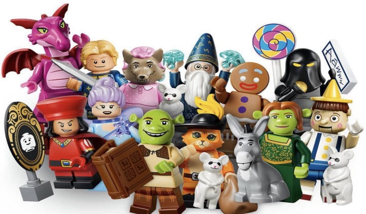 LEGO представила серію мініфігурок «Шрек»: усі персонажі, ціна та дата старту продажів