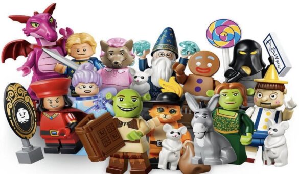 LEGO представила серію мініфігурок «Шрек»: усі персонажі, ціна та дата старту продажів
