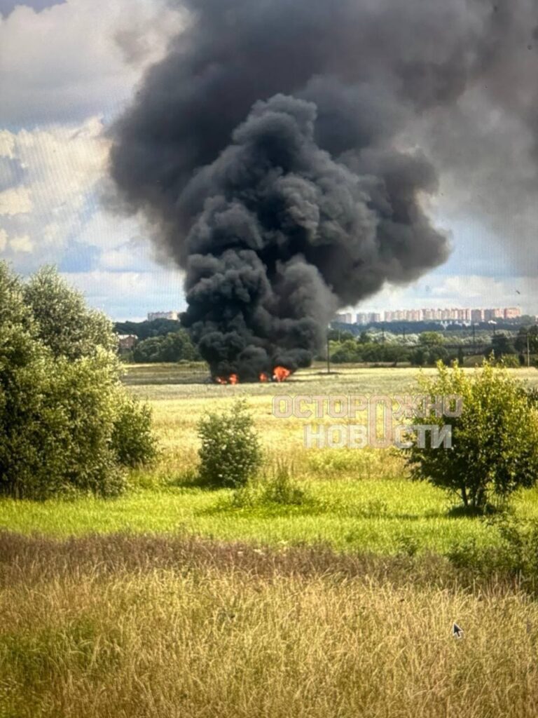 Су-57 розбився у Підмосков’ї 23 липня: фото, місце аварії та доля пілота