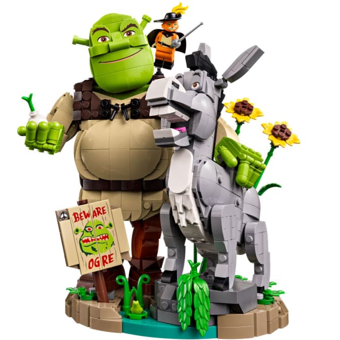 LEGO представила серію мініфігурок «Шрек»: усі персонажі, ціна та дата старту продажів