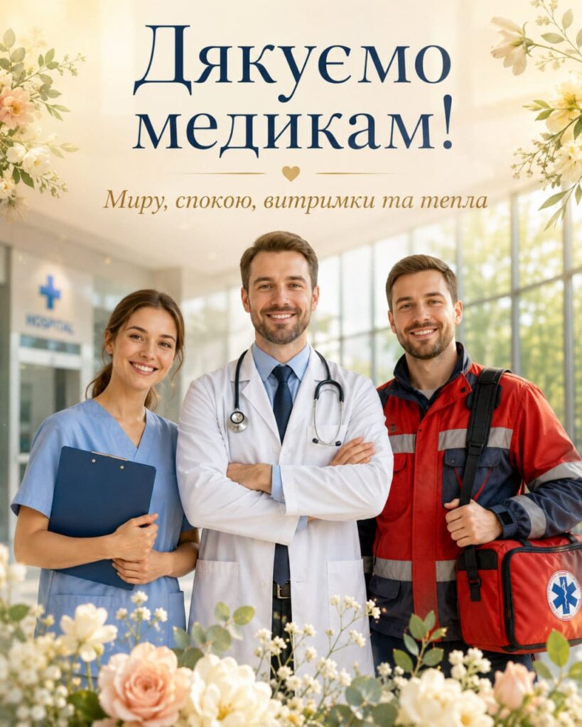 Привітання з днем медичних працівників 2026: красиві СМС, короткі побажання, листівки, картинки та GIF