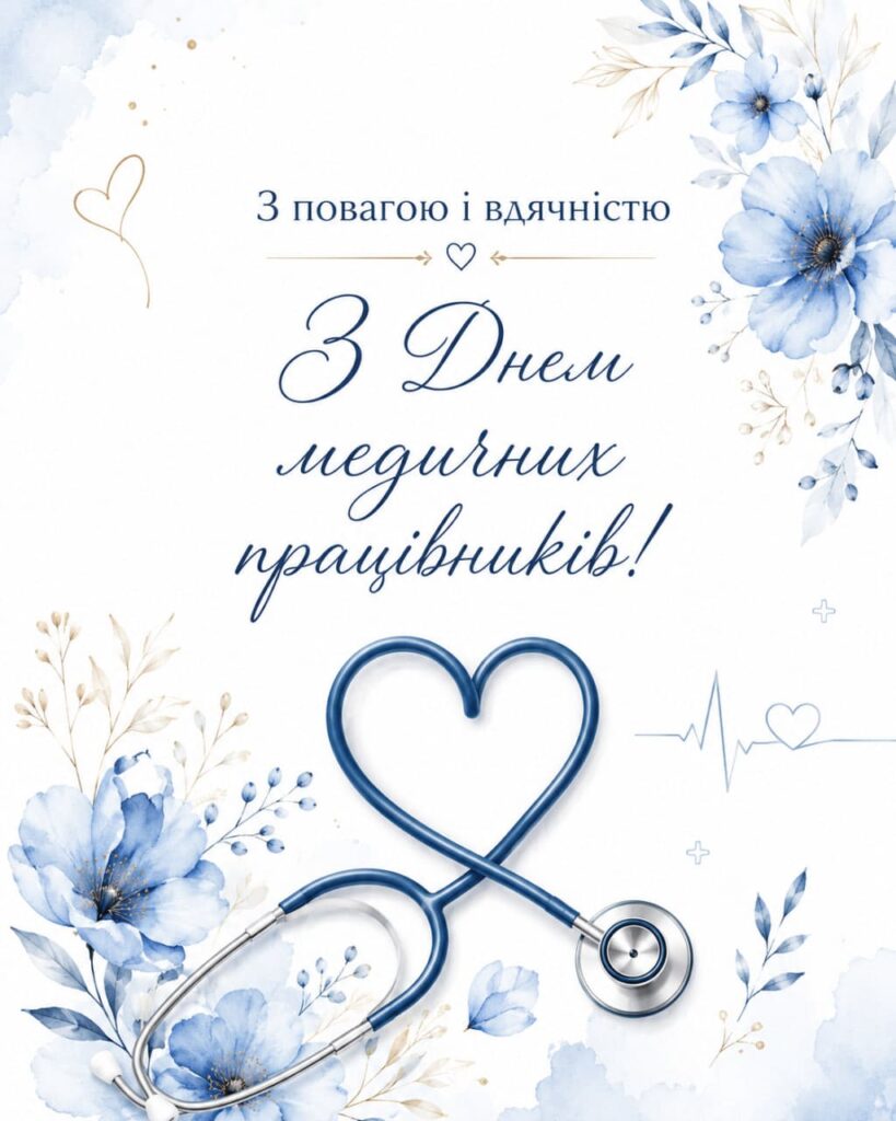 Привітання з днем медичних працівників 2026: красиві СМС, короткі побажання, листівки, картинки та GIF